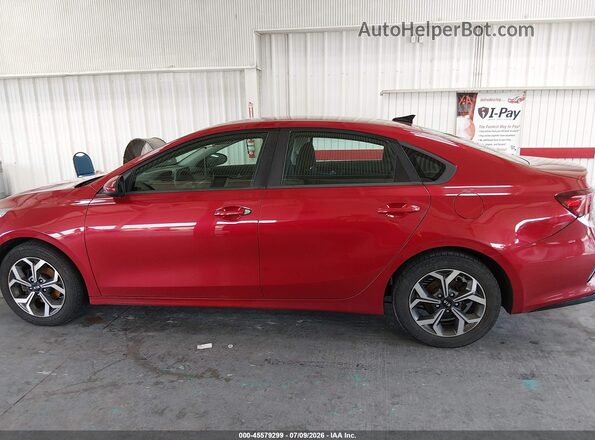 3KPF24AD4KE036653 2019 KIA FORTE Красный 