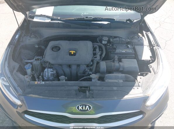3KPF24AD4KE046213 2019 KIA FORTE Gray Rear view