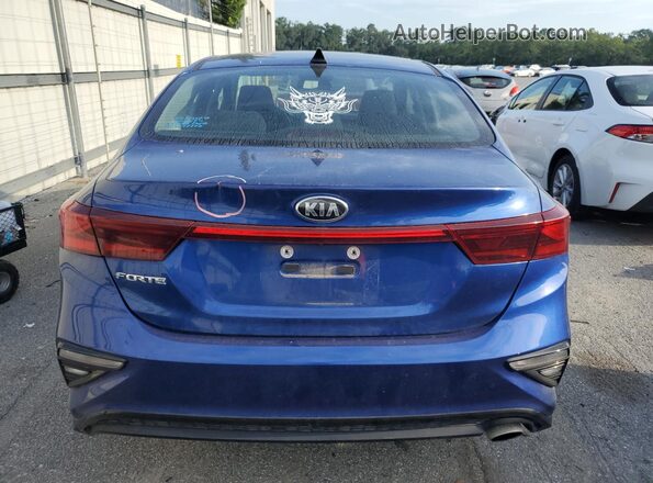 3KPF24AD4KE132069 2019 KIA FORTE Blue Հետևի տեսք