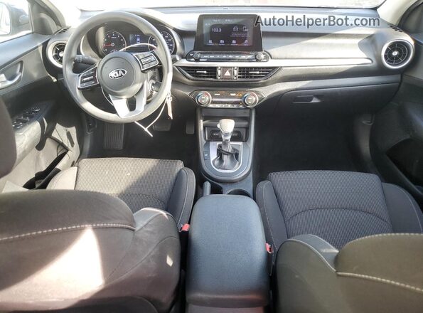 3KPF24AD4KE132069 2019 KIA FORTE Blue Առջևի վահանակի տեսք