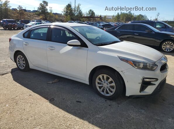 3KPF24AD4LE181659 2020 KIA FORTE White Передня права чверть