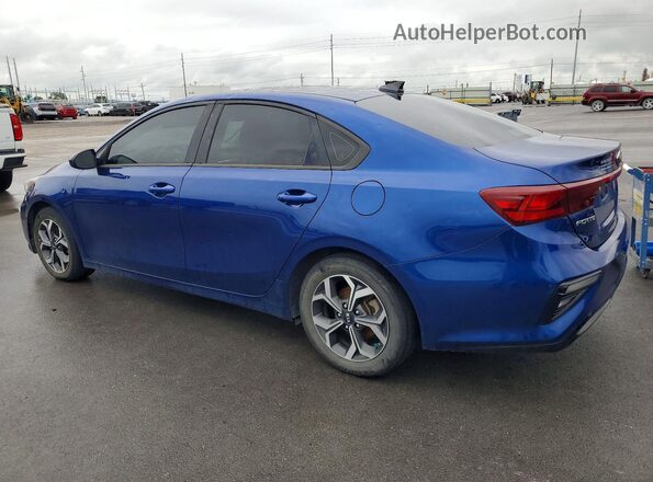 3KPF24AD4LE193567 2020 KIA FORTE Синий Задняя левая четверть