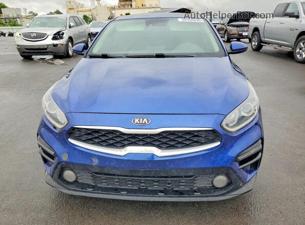 3KPF24AD4LE193567 2020 KIA FORTE Синий Вид спереди