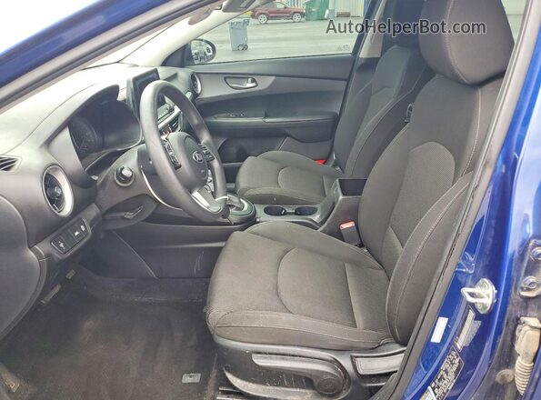 3KPF24AD4LE193567 2020 KIA FORTE Синий Вид салона спереди