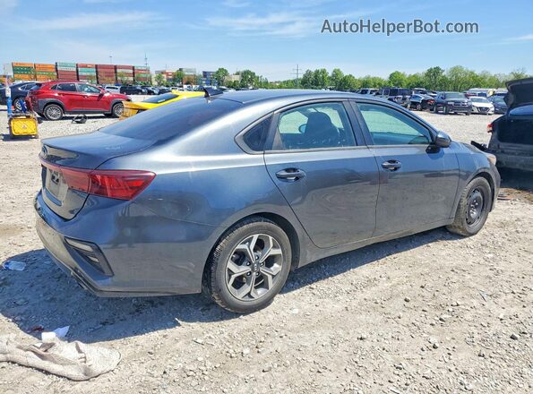 3KPF24AD4LE198185 2020 KIA FORTE Blue Задня права чверть
