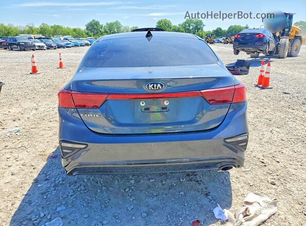 3KPF24AD4LE198185 2020 KIA FORTE Blue Вид ззаду