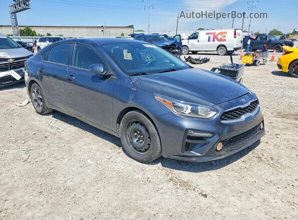 3KPF24AD4LE198185 2020 KIA FORTE Blue Передня права чверть