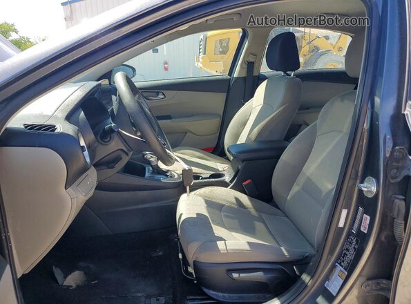 3KPF24AD4LE198185 2020 KIA FORTE Blue Вид салону спереду