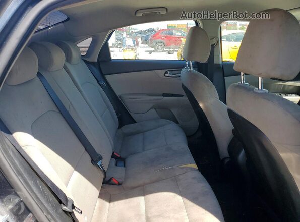 3KPF24AD4LE198185 2020 KIA FORTE Blue Вид задніх сидінь