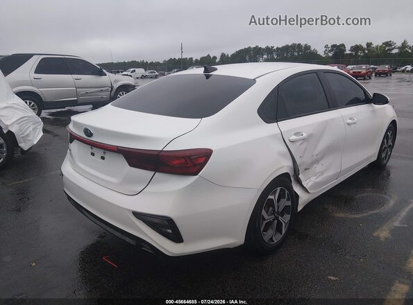3KPF24AD4LE212473 2020 KIA FORTE Белый Задняя правая четверть