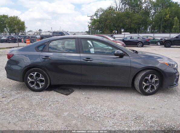 3KPF24AD4LE262435 2020 KIA FORTE Серый Вид задней части салона