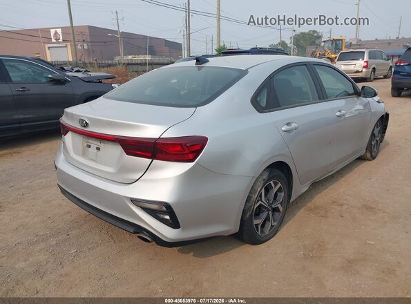 3KPF24AD4ME263148 2021 KIA FORTE Silver Rear right