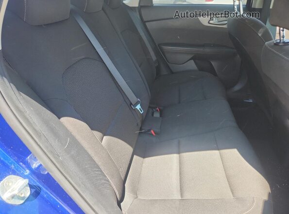3KPF24AD4ME284999 2021 KIA FORTE Blue Rear seats view