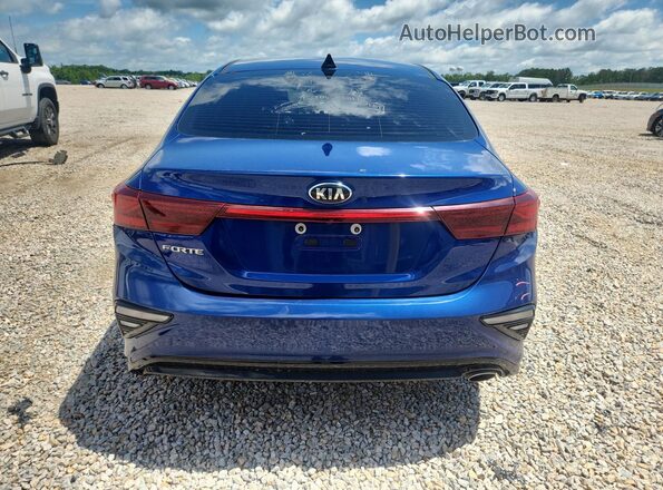 3KPF24AD4ME284999 2021 KIA FORTE Blue Rear view