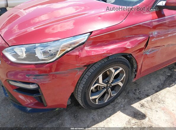 3KPF24AD4ME314213 2021 KIA FORTE Red Вид спереду