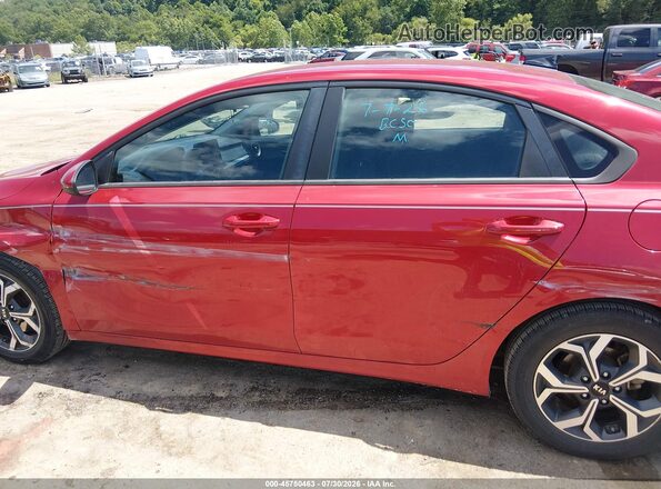 3KPF24AD4ME314213 2021 KIA FORTE Red Панорамний вид салону 360°