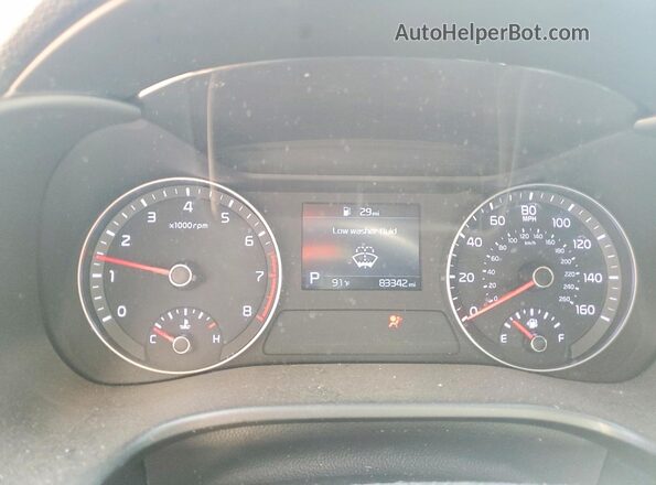 3KPF24AD4ME318116 2021 KIA FORTE Серебряный Вид щитка приборов