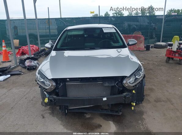 3KPF24AD4ME326572 2021 KIA FORTE Silver Սալոնի հետևի տեսք