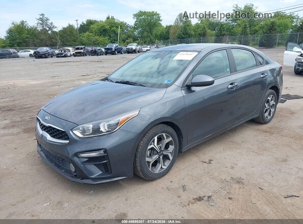 3KPF24AD4ME341637 2021 KIA FORTE Серый Передняя левая четверть