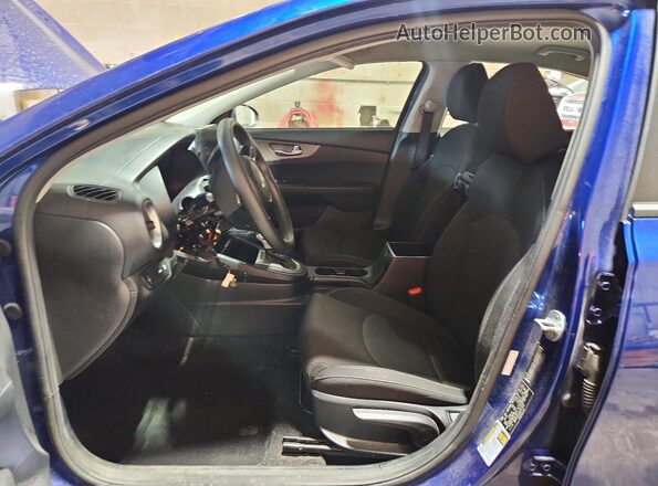 3KPF24AD4ME361029 2021 KIA FORTE Blue Սալոնի դիմացի տեսք
