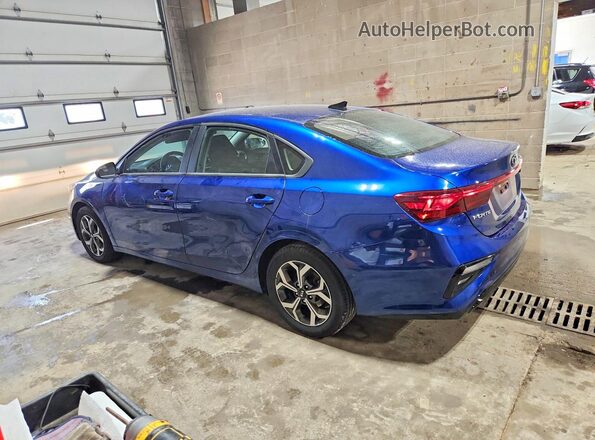 3KPF24AD4ME361029 2021 KIA FORTE Blue Հետևի ձախ