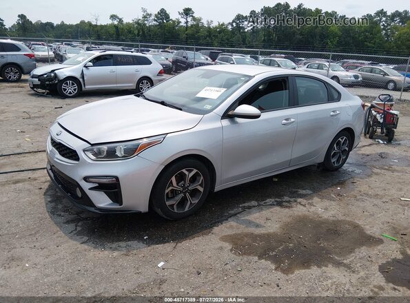 3KPF24AD4ME369826 2021 KIA FORTE Silver Front left