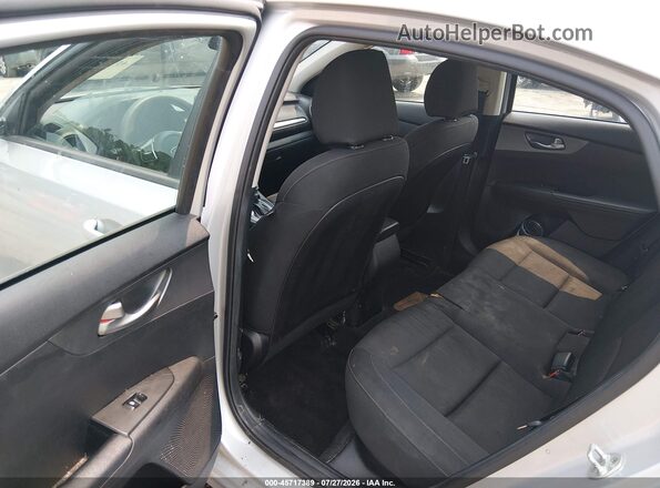 3KPF24AD4ME369826 2021 KIA FORTE Silver VIN sticker view