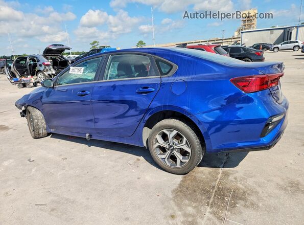 3KPF24AD4ME385234 2021 KIA FORTE Синий Задняя левая четверть