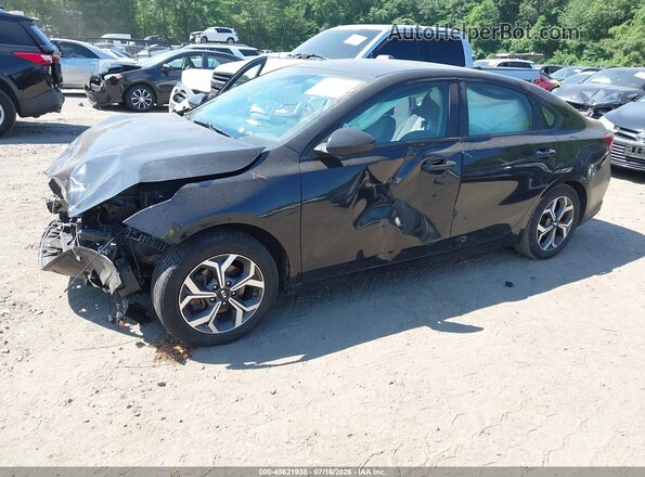 3KPF24AD4ME404297 2021 KIA FORTE Black Vista tres cuartos delantera izquierda
