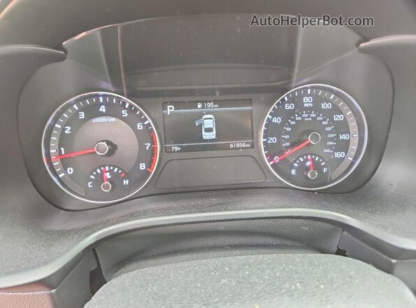 3KPF24AD4NE434451 2022 KIA FORTE Orange ხელსაწყოთა პანელის ხედი