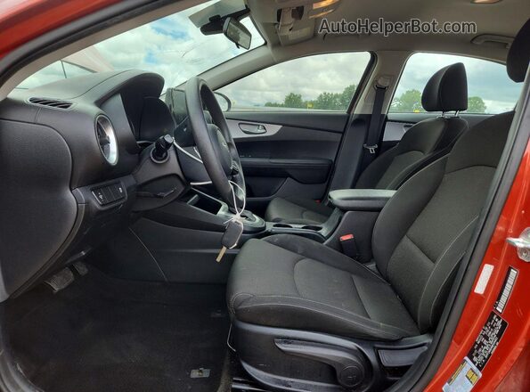 3KPF24AD4NE434451 2022 KIA FORTE Orange წინა სალონის ხედი