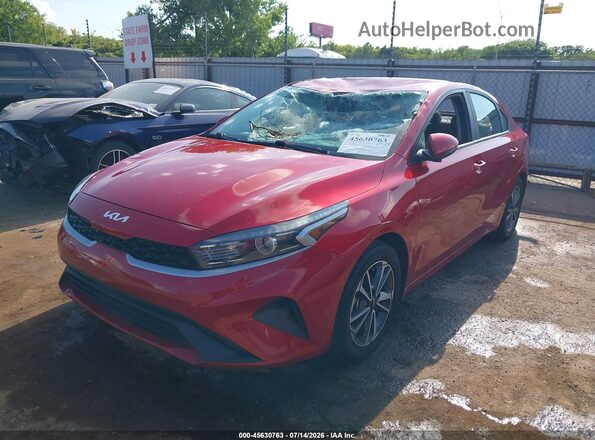 3KPF24AD4NE476019 2022 KIA FORTE Red Передня ліва чверть