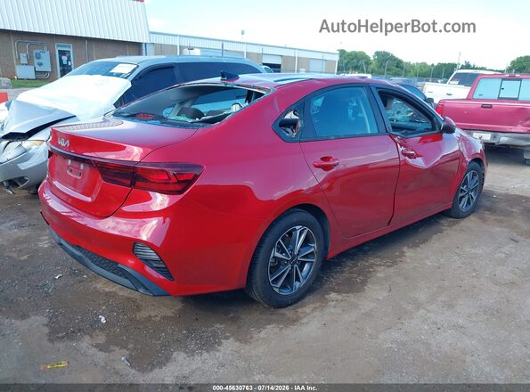 3KPF24AD4NE476019 2022 KIA FORTE Red Задня права чверть