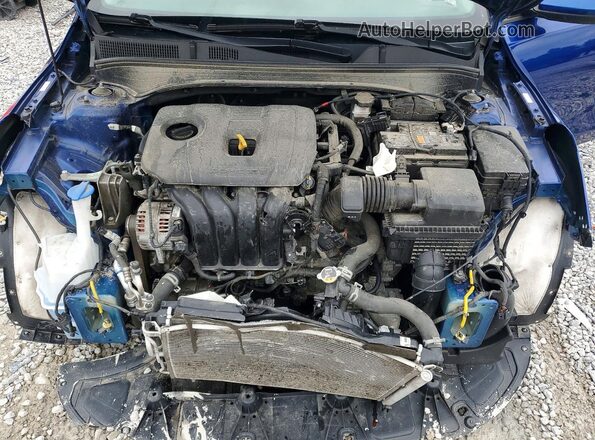 3KPF24AD4PE580366 2023 KIA FORTE Blue უკანა სალონის ხედი