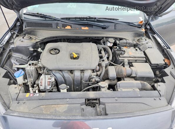 3KPF24AD4PE614743 2023 KIA FORTE Gray Widok wnętrza z tyłu