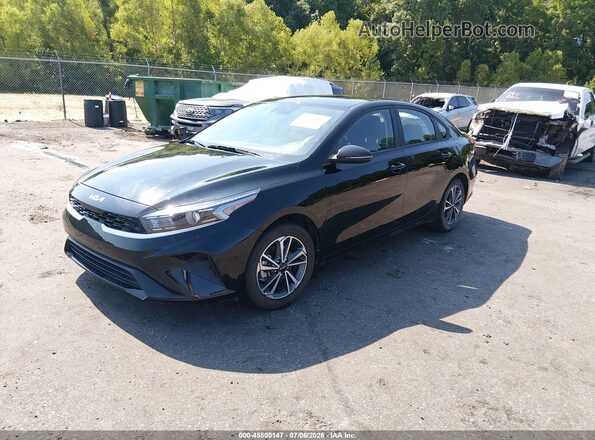 3KPF24AD4PE626665 2023 KIA FORTE Black წინა მარცხენა ხედი სამი მეოთხედიდან