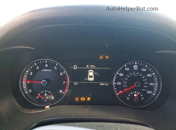 3KPF24AD4PE677969 2023 KIA FORTE Gray Вид щитка приладів