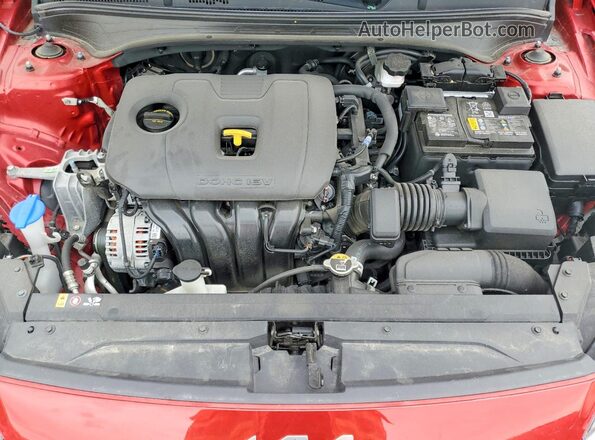 3KPF24AD4RE741298 2024 KIA FORTE Red Rear interior view