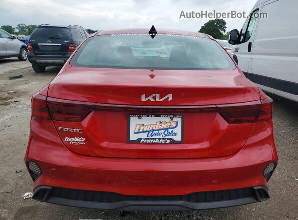 3KPF24AD4RE741298 2024 KIA FORTE Red Rear view