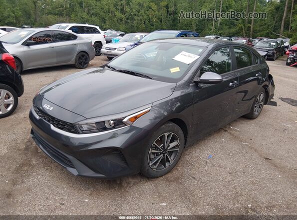3KPF24AD4RE766864 2024 KIA FORTE Gray Առջևի ձախ երեք քառորդ տեսարան