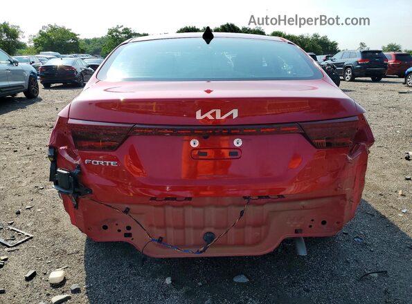3KPF24AD4RE835682 2024 KIA FORTE Красный Вид сзади