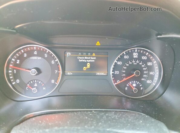 3KPF24AD4RE835682 2024 KIA FORTE Красный Вид щитка приборов