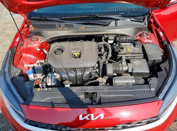 3KPF24AD4RE835682 2024 KIA FORTE Красный Вид задней части салона