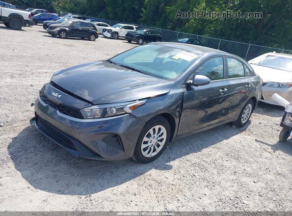 3KPF24AD4RE835973 2024 KIA FORTE Gray წინა მარცხენა ხედი სამი მეოთხედიდან