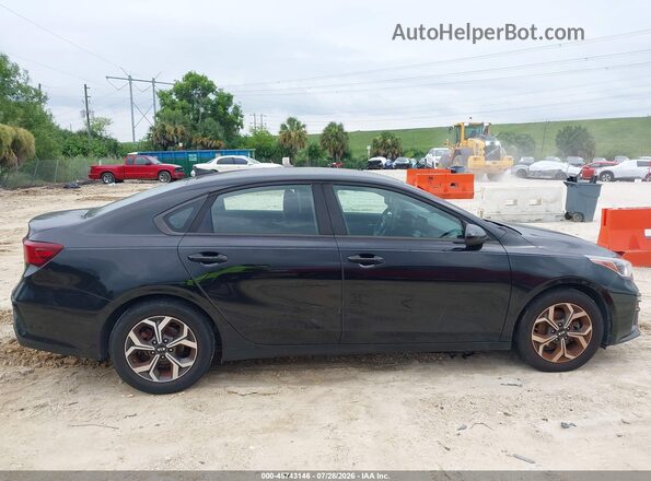 3KPF24AD5KE012099 2019 KIA FORTE Black Вид задньої частини салону