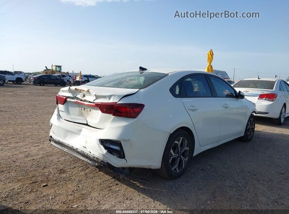 3KPF24AD5KE061268 2019 KIA FORTE White უკანა მარჯვენა
