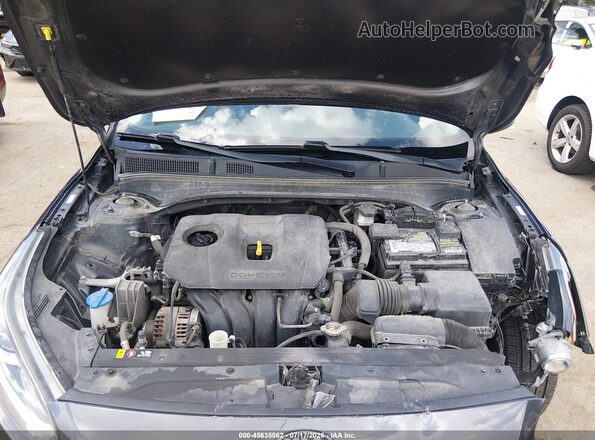 3KPF24AD5KE106175 2019 KIA FORTE Gray უკანა ხედი