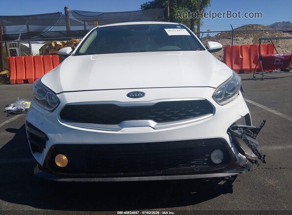 3KPF24AD5KE108654 2019 KIA FORTE Белый Вид щитка приборов