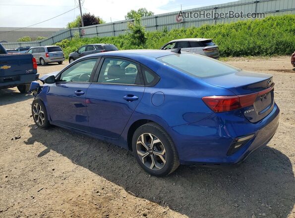 3KPF24AD5KE108993 2019 KIA FORTE Blue Задня ліва чверть