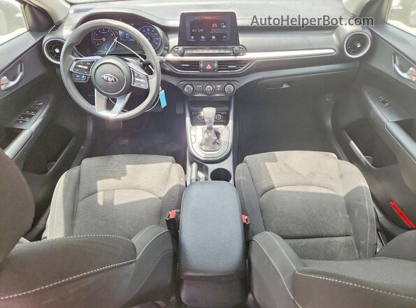 3KPF24AD5LE144572 2020 KIA FORTE Gray Առջևի վահանակի տեսք